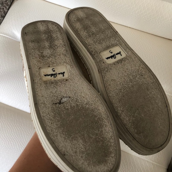 Sam Edelman Kavi Platform Sneakers Espadrille Trim - Picture 8 of 8